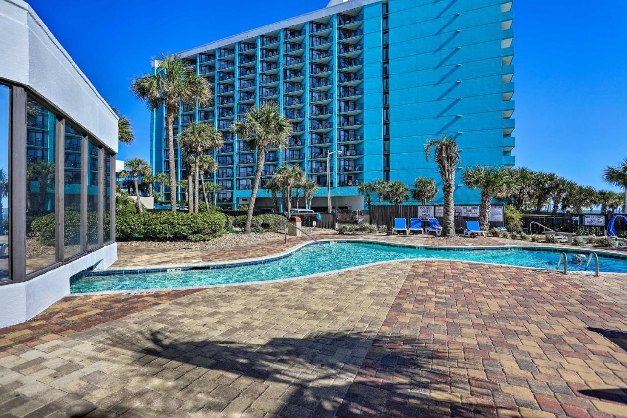 Oceanfront Myrtle Beach Condo With Balcony And Views! ภายนอก รูปภาพ