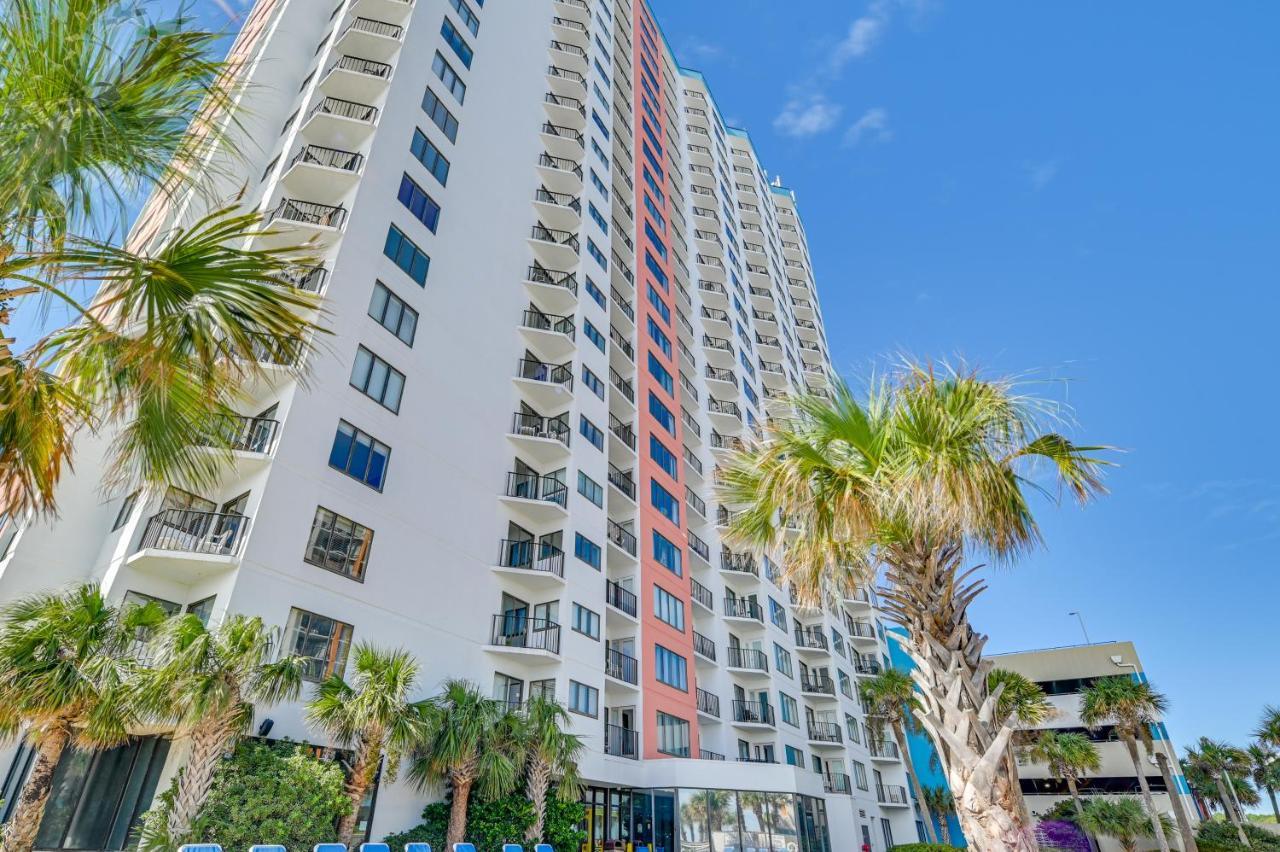 Oceanfront Myrtle Beach Condo With Balcony And Views! ภายนอก รูปภาพ