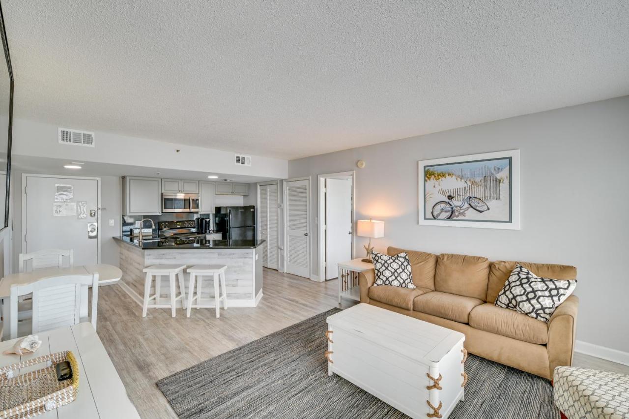 Oceanfront Myrtle Beach Condo With Balcony And Views! ภายนอก รูปภาพ