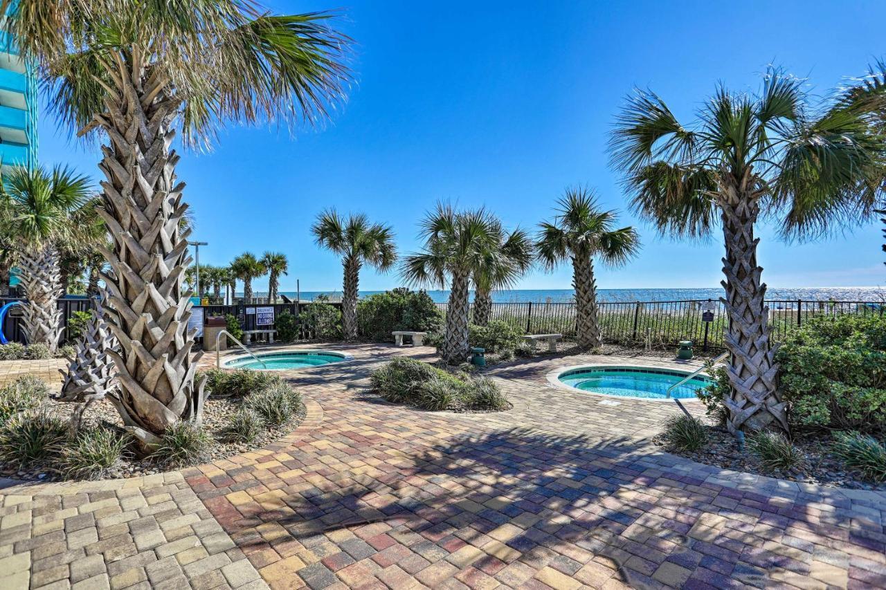 Oceanfront Myrtle Beach Condo With Balcony And Views! ภายนอก รูปภาพ