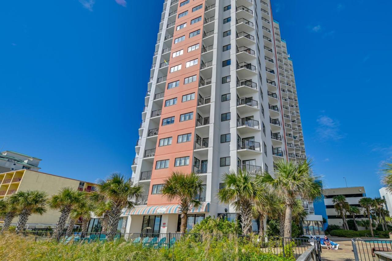 Oceanfront Myrtle Beach Condo With Balcony And Views! ภายนอก รูปภาพ