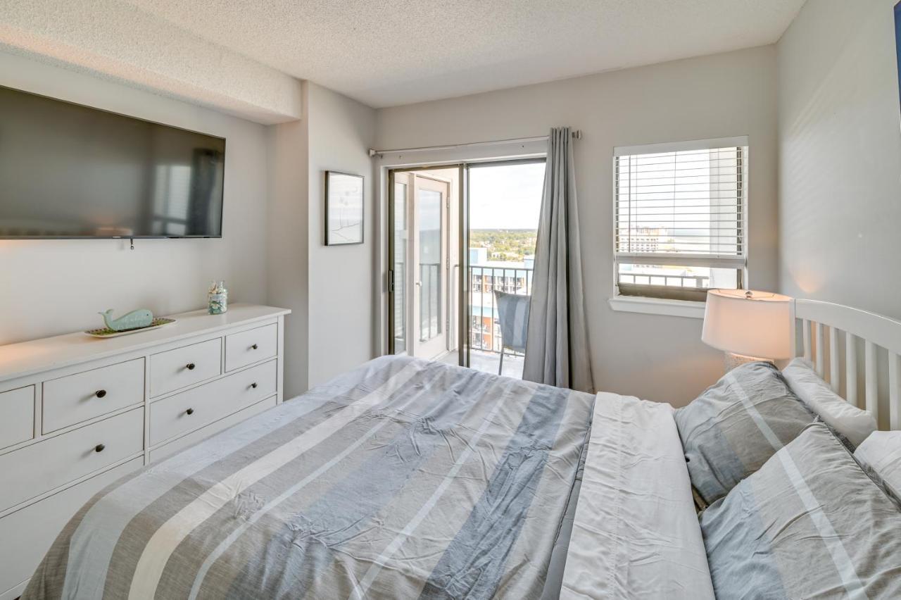 Oceanfront Myrtle Beach Condo With Balcony And Views! ภายนอก รูปภาพ