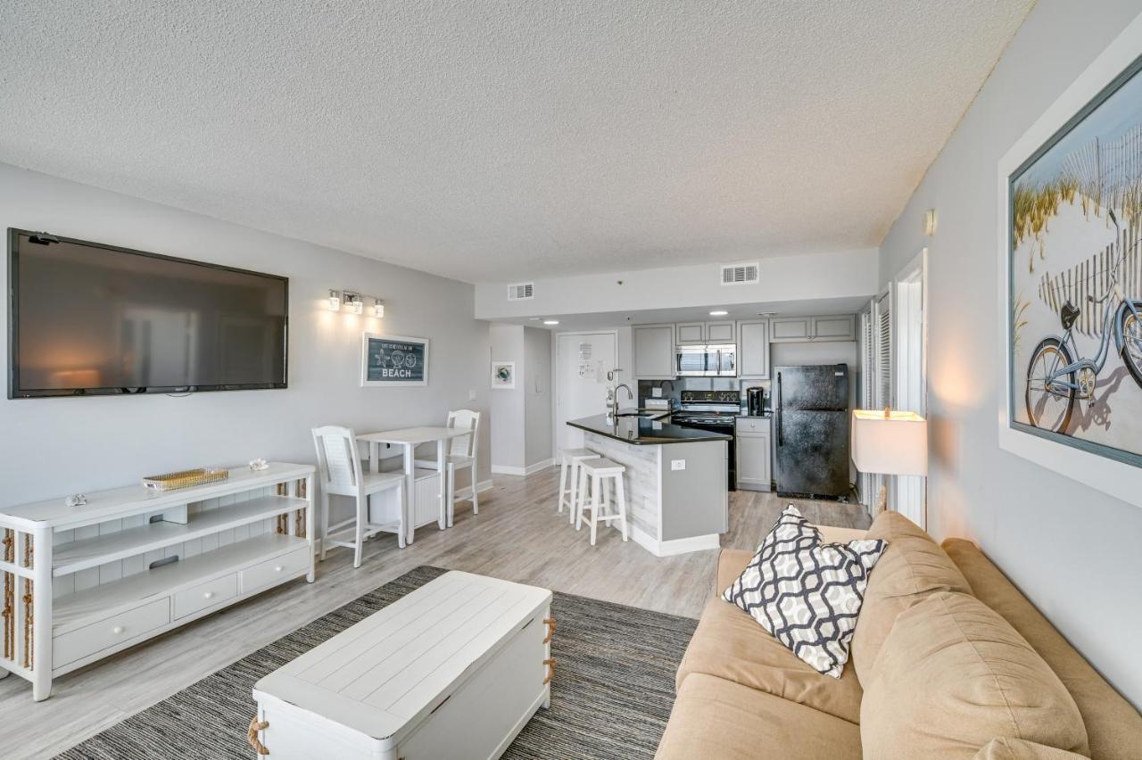 Oceanfront Myrtle Beach Condo With Balcony And Views! ภายนอก รูปภาพ