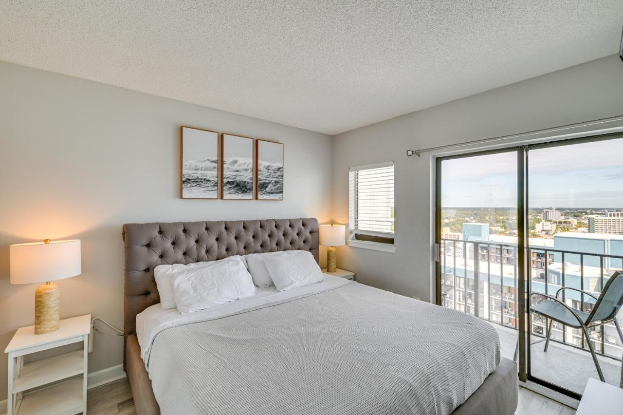 Oceanfront Myrtle Beach Condo With Balcony And Views! ภายนอก รูปภาพ