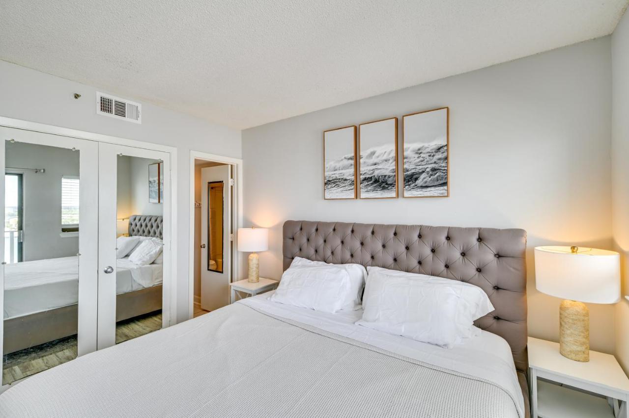 Oceanfront Myrtle Beach Condo With Balcony And Views! ภายนอก รูปภาพ