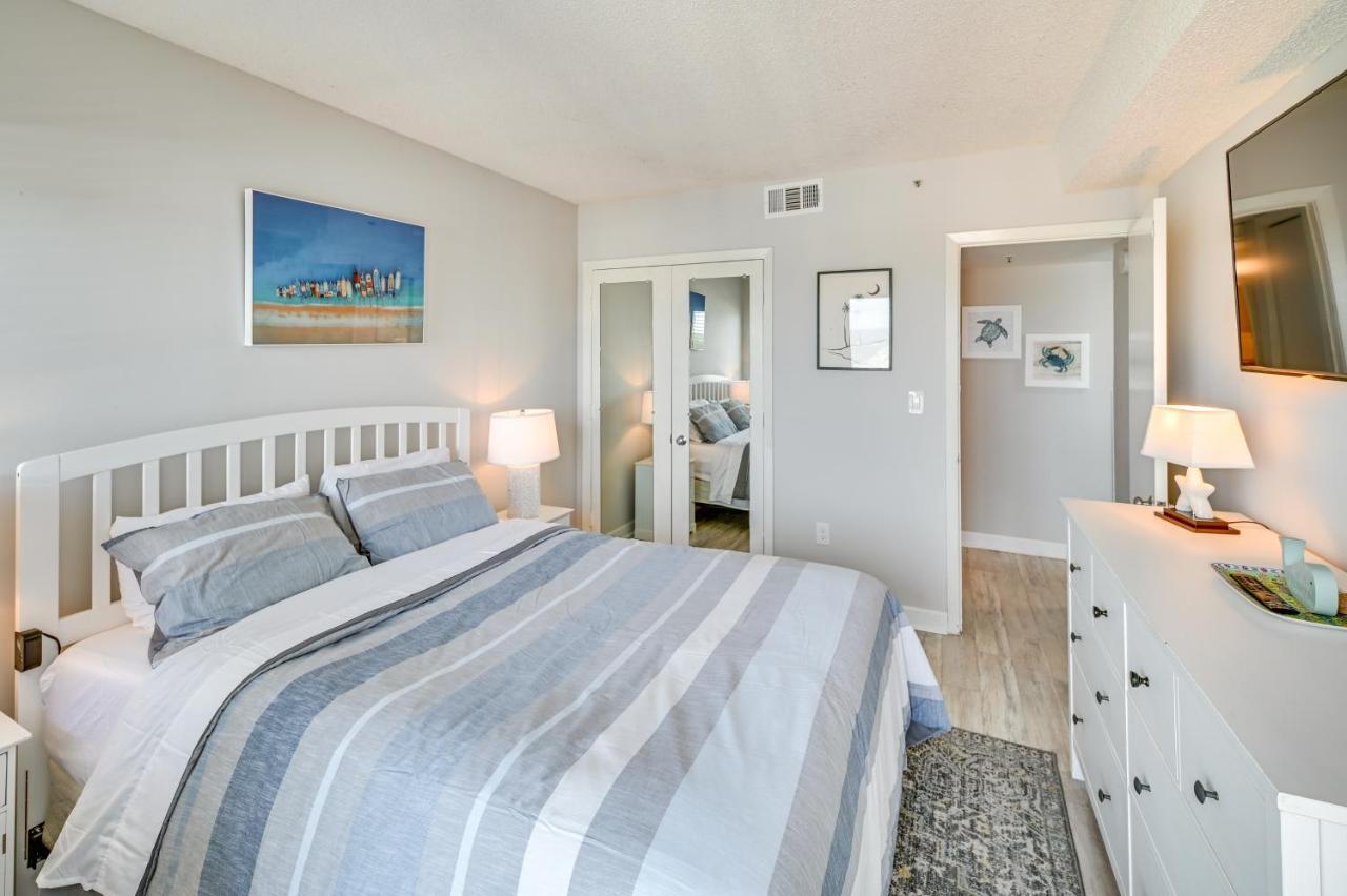 Oceanfront Myrtle Beach Condo With Balcony And Views! ภายนอก รูปภาพ
