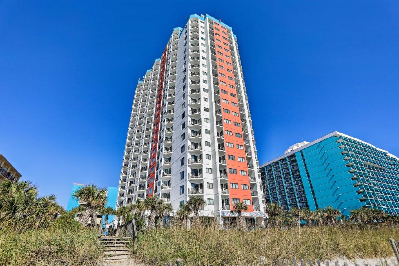 Oceanfront Myrtle Beach Condo With Balcony And Views! ภายนอก รูปภาพ